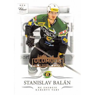 Extraliga OFS - Balán Stanislav - 2014-15 OFS Expo Olomouc No.168