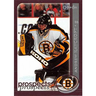 Řadové karty - Raycroft Andrew - 2002-03 O-Pee-Chee No.281