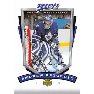 Řadové karty - Raycroft Andrew - 2006-07 MVP No.273