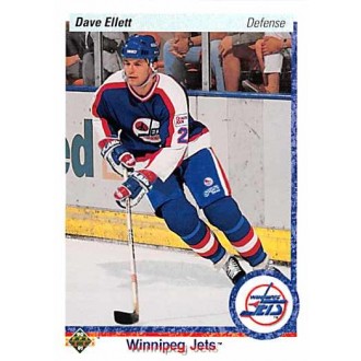 Řadové karty - Ellett Dave - 1990-91 Upper Deck No.71