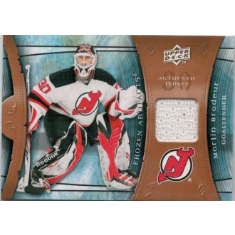 Jersey karty - Brodeur Martin - 2009-10 Artifacts Frozen Artifacts Retail No.FAR-MB