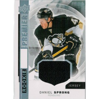 Jersey karty - Sprong Daniel - 2015-16 Premier Rookies Jerseys No.R-8