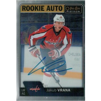 Podepsané karty - Vrána Jakub - 2016-17 O-Pee-Chee Platinum Rookie Autographs No.R-VR