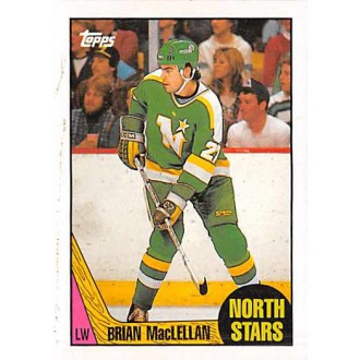 Řadové karty - MacLellan Brian - 1987-88 Topps No.31