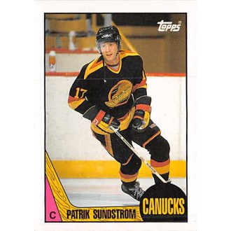 Řadové karty - Sundstrom Patrik - 1987-88 Topps No.34