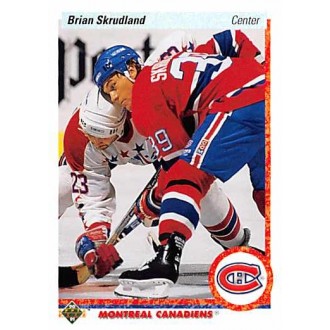 Řadové karty - Skrudland Brian - 1990-91 Upper Deck No.93