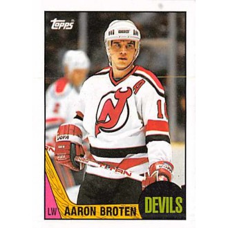 Řadové karty - Broten Aaron - 1987-88 Topps No.46