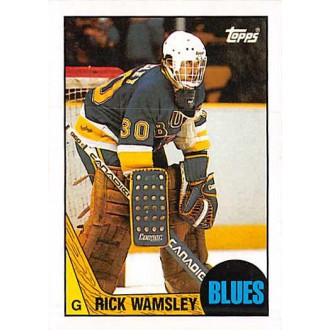 Řadové karty - Wamsley Rick - 1987-88 Topps No.65