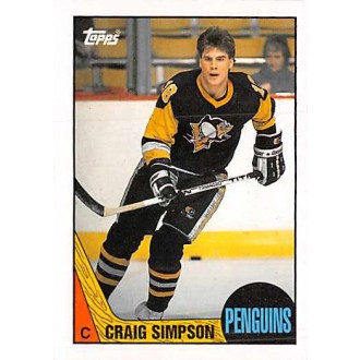 Řadové karty - Simpson Craig - 1987-88 Topps No.80