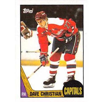 Řadové karty - Christian Dave - 1987-88 Topps No.88