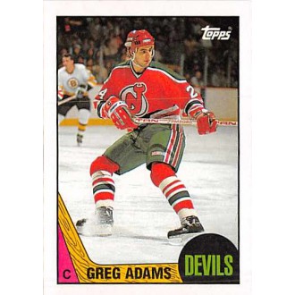 Řadové karty - Adams Greg - 1987-88 Topps No.135