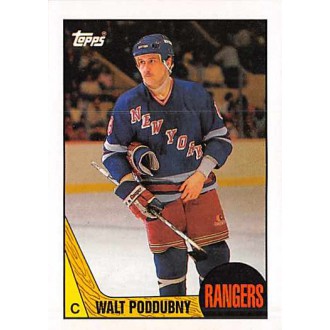 Řadové karty - Poddubny Walt - 1987-88 Topps No.142