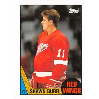 Řadové karty - Burr Shawn - 1987-88 Topps No.164