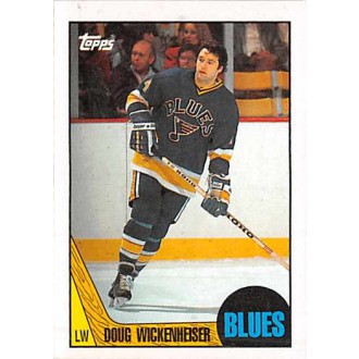 Řadové karty - Wickenheiser Doug - 1987-88 Topps No.193