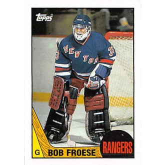 Řadové karty - Froese Bob - 1987-88 Topps No.195