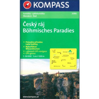 Turistické mapy - Český ráj - Kompass 2086