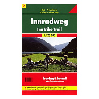 Turistické mapy - Cyklomapa Innradweg - Freytag & Berndt WK2
