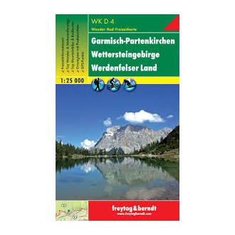 Turistické mapy - Garmisch-Partenkirchen - Freytag & Berndt WKD4
