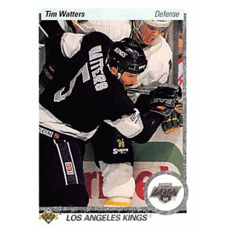Řadové karty - Watters Tim - 1990-91 Upper Deck No.117
