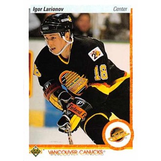 Řadové karty - Larionov Igor - 1990-91 Upper Deck No.128