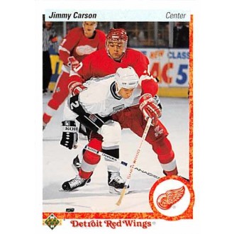 Řadové karty - Carson Jimmy - 1990-91 Upper Deck No.132