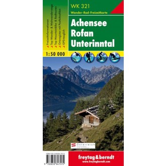 Turistické mapy - Achensee, Rofan, Unterinntal - Freytag & Berndt WK321