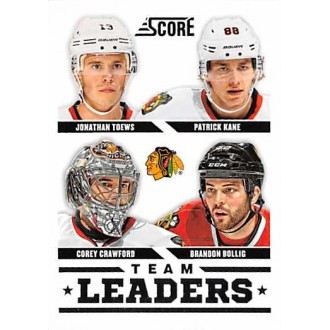 Řadové karty - Toews Jonathan, Kane Patrick, Crawford Corey, Bollig Brandon - 2013-14 Score No.556