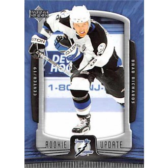 Řadové karty - Richards Brad - 2005-06 Rookie Update No.89