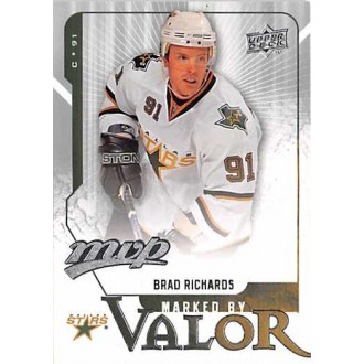 Insertní karty - Richards Brad - 2008-09 MVP Marked By Valor No.MV9