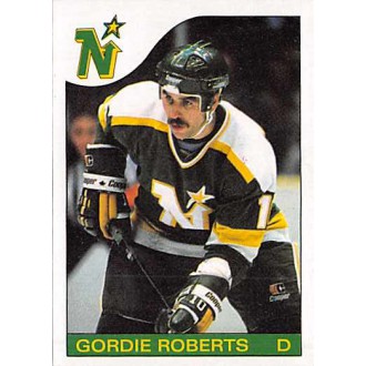 Řadové karty - Roberts Gordie - 1985-86 Topps No.28