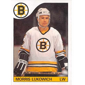 Řadové karty - Lukowich Morris - 1985-86 Topps No.129