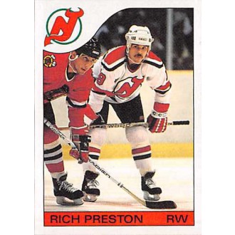 Řadové karty - Preston Rich - 1985-86 Topps No.139