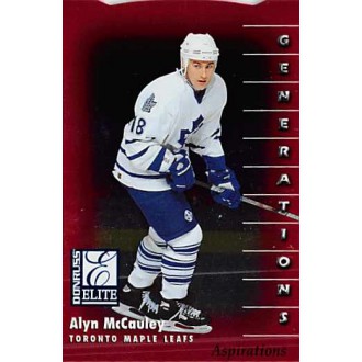 Paralelní karty - McCauley Alyn - 1997-98 Donruss Elite Aspirations No.117