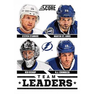 Řadové karty - Stamkos Steven, St.Louis Martin, Bishop Ben, Crombeen B.J. - 2013-14 Score No.576