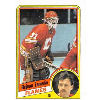 Řadové karty - Lemelin Rejean - 1984-85 Topps No.25
