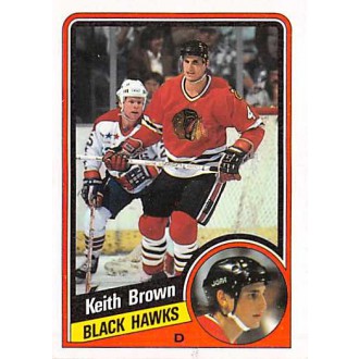 Řadové karty - Brown Keith - 1984-85 Topps No.28