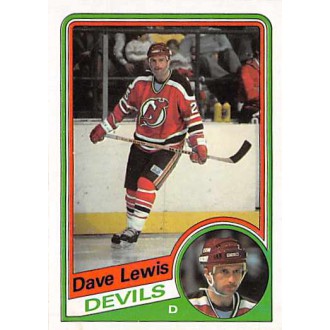 Řadové karty - Lewis Dave - 1984-85 Topps No.87
