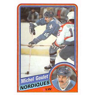 Řadové karty - Goulet Michel - 1984-85 Topps No.129