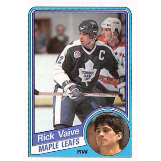 Řadové karty - Vaive Rick - 1984-85 Topps No.138