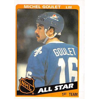 Řadové karty - Goulet Michel - 1984-85 Topps No.153