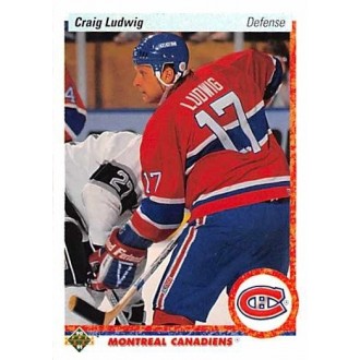 Řadové karty - Ludwig Craig - 1990-91 Upper Deck No.186