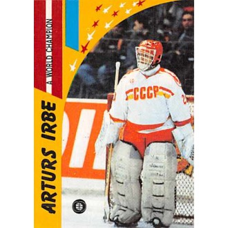 Řadové karty - Irbe Arturs - 1991-92 Russian Tri-Globe No.19