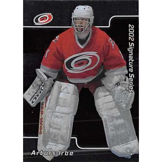Řadové karty - Irbe Arturs - 2001-02 BAP Signature Series No.129