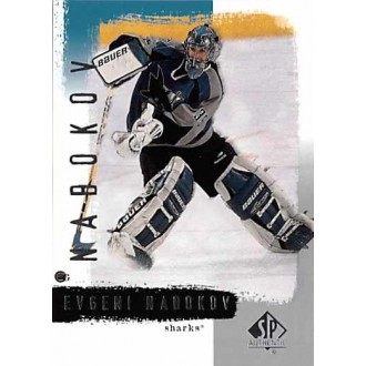 Řadové karty - Nabokov Evgeni - 2000-01 SP Authentic No.75