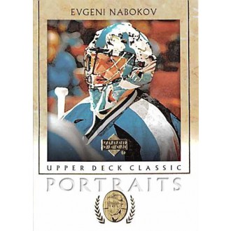 Řadové karty - Nabokov Evgeni - 2002-03 Classic Portraits No.83
