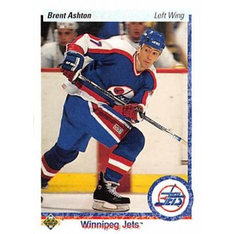 Řadové karty - Ashton Brent - 1990-91 Upper Deck No.220