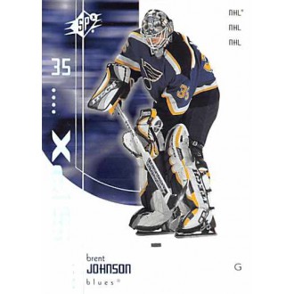 Řadové karty - Johnson Brent - 2002-03 SPx No.66