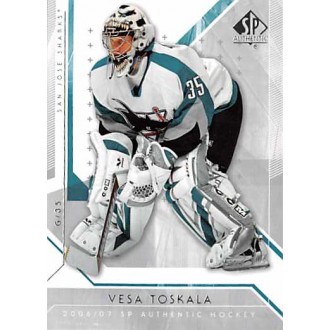 Řadové karty - Toskala Vesa - 2006-07 SP Authentic No.19