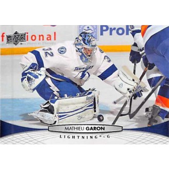 Řadové karty - Garon Mathieu - 2011-12 Upper Deck No.287
