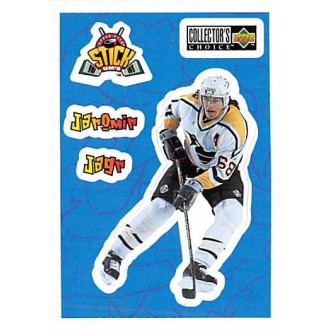 Insertní karty - Jágr Jaromír - 1996-97 Collectors Choice Stick Ums No.S8